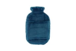 Joey Deep Fleece Hot Water Bottle (Oslo Blue)