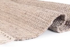 Jute Weave Rug (60x90cm) -Cozy Home Shop FC Jute Weave Rug Wild Dove Grey Detail 7