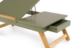 Laptop Table (Olive Green) -Cozy Home Shop FC Laptop Table Olive Green 2