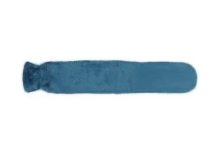 Extra Long Deep Fleece Hot Water Bottle (Oslo Blue)