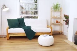 Loop - 3 Seater Birch Sofa Bed -Cozy Home Shop FC Loop Sofa Sheepskin Cover 3 v3 qfsj oo