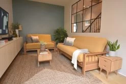 Vienna - 2 Seater Solid Oak Double Sofa Bed 22 Vienna - 2 Seater Solid Oak Double Sofa Bed -Cozy Home Shop FC Malmo Bedside Table LF DS 2 uik0 tl