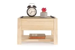 Narrow Mirage Bedside Table