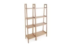Oak Iso Narrow Shelf -Cozy Home Shop FC Oak Iso Wide Narrow Shelf 1 mw56 co