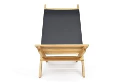 Oak Mini Deck Chair (Dark Charcoal) -Cozy Home Shop FC Oak Mini Deck Chair Dark Charcoal 5 2ow6 ey