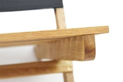 Oak Mini Deck Chair (Dark Charcoal) -Cozy Home Shop FC Oak Mini Deck Chair Dark Charcoal 7 rk2k uh