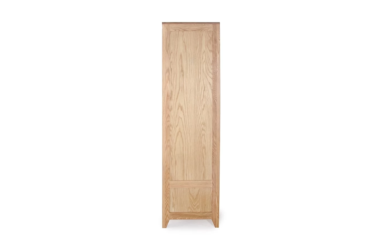 Oak Narrow Wardrobe 4 Oak Narrow Wardrobe - Image 4