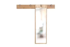 Oak Parker Hanging Mirror