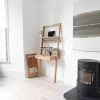 Oak Standing Ladder Desk