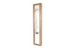 Oak Tall Mirror Cabinet