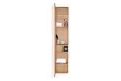 Oak Tall Mirror Cabinet 13 Oak Tall Mirror Cabinet -Cozy Home Shop FC Oak Tall Mirror Cabinet 5