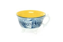 Okama Mug (Blue Fern)