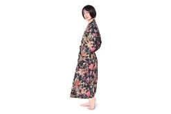 Paradise Robe (Midnight Blue) -Cozy Home Shop FC Paradise Bathrobe Midnight Blue