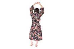 Paradise Robe (Midnight Blue) -Cozy Home Shop FC Paradise Bathrobe Midnight Blue 1