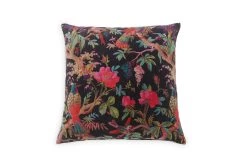 Velvet Paradise Cushion 60x60cm (Midnight Blue)
