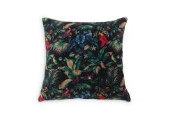 Velvet Rainforest Cushion 45x45cm