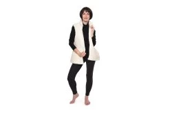 Faux Sheepskin Fur Gilet (Natural) -Cozy Home Shop FC Sheepskin Gilet 5