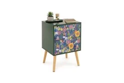 Printed Bedside Cabinet (sunflower) -Cozy Home Shop FC Sunflower Bedside Cabinet 5
