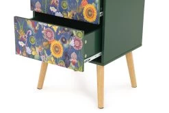 Printed Bedside Cabinet (sunflower) -Cozy Home Shop FC Sunflower Bedside Cabinet 9