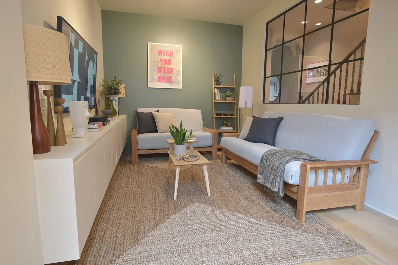 Vienna - 2 Seater Solid Oak Double Sofa Bed 13 Vienna - 2 Seater Solid Oak Double Sofa Bed - Image 13