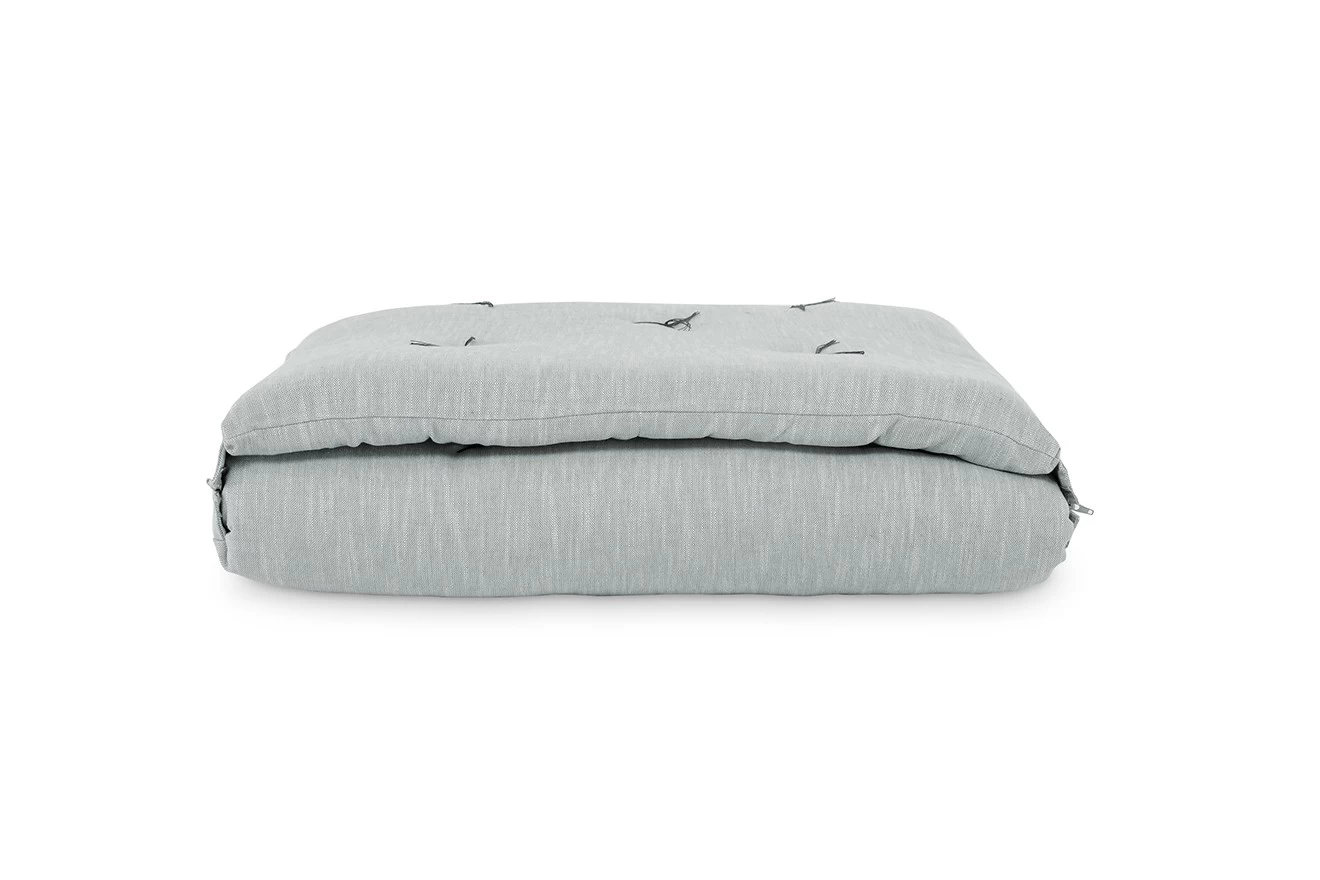 Zip Up Bed - Sea Mist Coast Weave 1 Zip Up Bed - Sea Mist Coast Weave