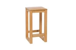 Oak Diner Stool
