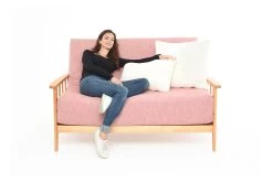 Croft - 2 Seater Birch Double Sofa Bed -Cozy Home Shop FUT 0523 2yyp 6j