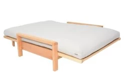 Quad - 2 Seater Birch Double Sofa Bed -Cozy Home Shop FutonCompany24112016 3719