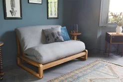 Loop - 2 Seater Solid Oak Double Sofa Bed -Cozy Home Shop FutonCompanyJune2018 120180606 0519