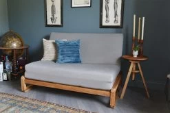 Loop - 2 Seater Solid Oak Double Sofa Bed -Cozy Home Shop FutonCompanyJune2018 120180606 0548