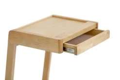 Ledge Drawer Table (birch) -Cozy Home Shop Futon Company Birch Ledge Table With Drawer 4