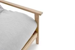 Haiku - 2 Seater Solid Oak Double Sofa Bed -Cozy Home Shop Haiku double oak 2020 01 31 11