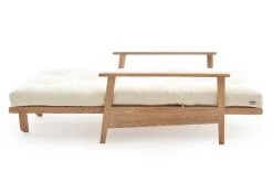 Haiku - Single Seater Solid Oak Sofa Bed -Cozy Home Shop Haiku single oak 2020 01 31 5