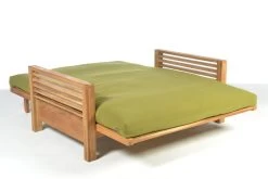 Horizon - 2 Seater Solid Oak Sofa Bed -Cozy Home Shop Horizon Double trifold as bed only