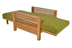 Horizon - Single Seater Oak Sofa Bed -Cozy Home Shop Horizon single oak sofabed as bed