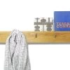 Oak Letter Storage Hook Rail