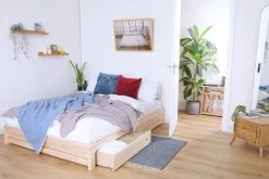 Oasis Platform Double Storage Bed -Cozy Home Shop IMGP4448 LF edited