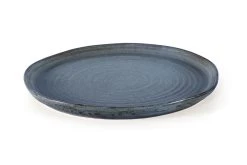Ripple Brunch Plate (Dark Blue)