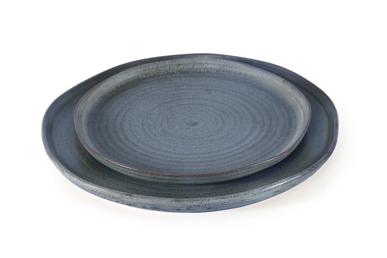 Ripple Brunch Plate (Dark Blue) 2 Ripple Brunch Plate (Dark Blue) - Image 2