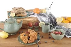 Ripple Brunch Plate (Lagoon) -Cozy Home Shop IMGP4821 green amai 18