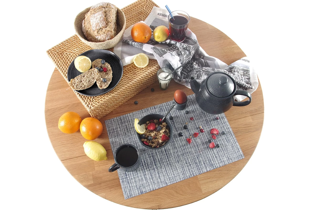 Ripple Brunch Plate (Dark Blue) 5 Ripple Brunch Plate (Dark Blue) - Image 5