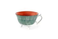 Okama Mug (Green Dash)