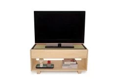 Pine Igusa TV Table