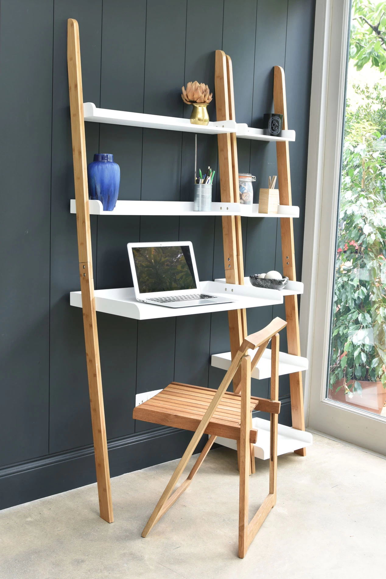 Ladder Desk (Bamboo & MDF) 2 Ladder Desk (Bamboo & MDF) - Image 2