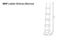 Narrow Ladder Shelves 11 Narrow Ladder Shelves -Cozy Home Shop Ladder Shelves narrow 1