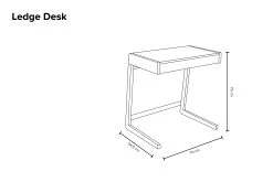 Ledge Desk 19 Ledge Desk -Cozy Home Shop Ledge desk