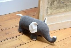 Blue Elephant Door Stop
