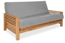 Horizon - 3 Seater Sofa Bed Solid Oak