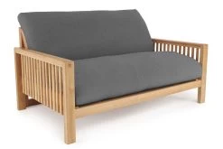 Rondo - 2 Seater Solid Oak Sofa Bed
