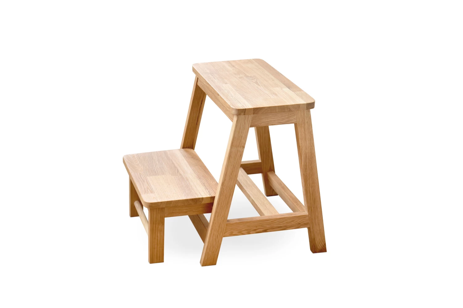 Oak Step Stool 1 Oak Step Stool
